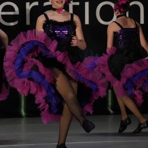A Wish Come True “can can” inspired dance costume
